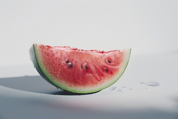 Wall Mural - slice of watermelon