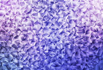 Wall Mural - Light Pink, Blue vector abstract polygonal pattern.