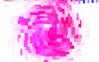 Wall Mural - light purple, pink vector backdrop with rhombus.