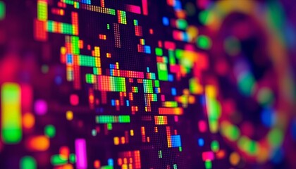 Dynamic Coding and Database Visualization on Modern Computer Display

