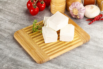 Poster - Greek traditional organic feta cheese