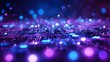 © RizkanYazid - A computer chip with purple and blue lights