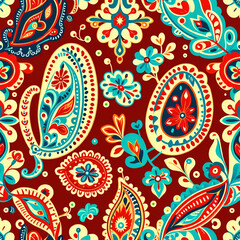 pattern with flowers seamless floral pattern