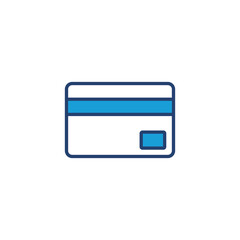 Wall Mural - Credit card icon vector. Credit card payment icon vector