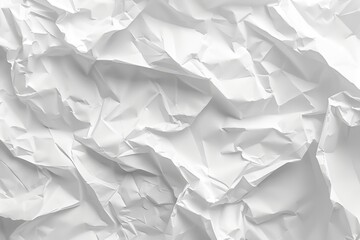 Poster - A close-up shot of a sheet of pure white paper, ideal for background or design use