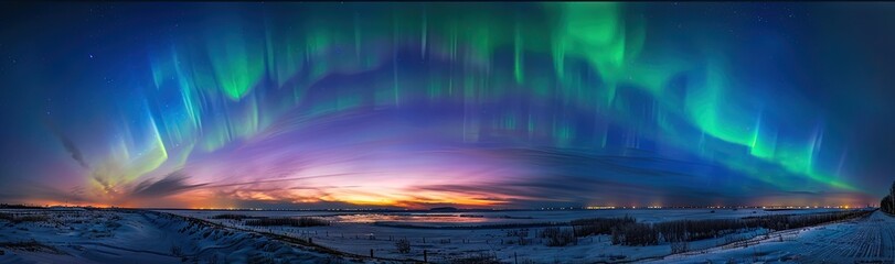 Wall Mural - aurora borealis -northern lights