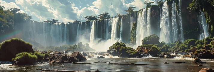 Wall Mural - iguazu falls 