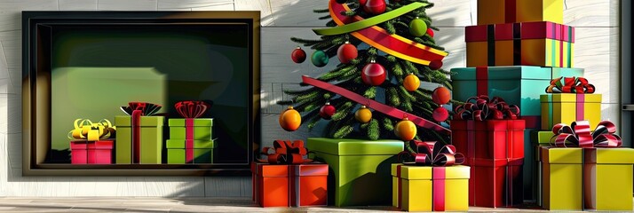 Wall Mural - Christmas 