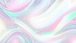 © Color Mix - Holographic background seamless trendy iridescent light foil texture. Soft holographic pastel unicorn marble background pattern. Modern pearlescent blurry abstract swirl illustration.