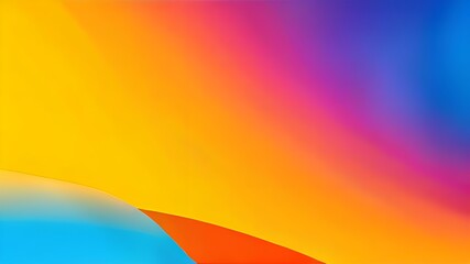 Vibrant summer color gradient background grainy orange blue yellow white noise texture banner retro poster header cover design