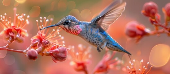 Poster - Hummingbird in Flight