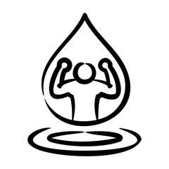 Sticker - Hydration Strategies Icon