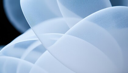 Abstract Light Blue Fabric Texture.