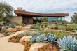© lermont51 - Luxury villa featuring xeriscaping with drought tolerant plants in natural landscape