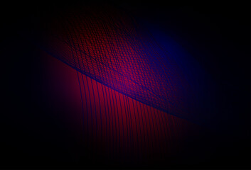 Wall Mural - Dark Pink, Red vector blurred bright texture.