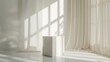 © Richafuji - Minimalist White Room with Sunlight