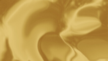 Wall Mural - an abstract metallic golden texture with a smooth, fluid appearance. the image features warm, reflec