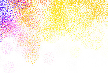 Wall Mural - light blue, red vector template with repeated sticks.