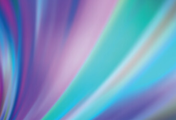 Wall Mural - Light Pink, Blue vector blurred pattern.