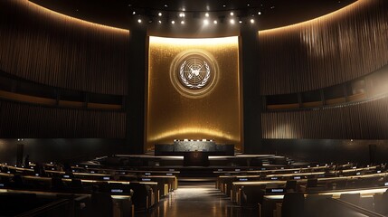 United Nations General Assembly Hall Interior