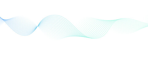 White wave curve lines banner background design. Abstract soft wave lines dynamic flowing blue light isolated background. Vector Illustration of the blue pattern of lines. stripes on white.