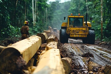 illegal logging