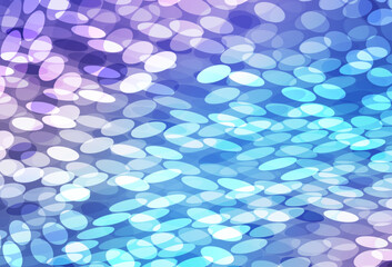 Wall Mural - light pink, blue vector pattern with spheres.