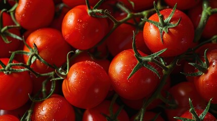 Canvas Print - The Fresh Red Tomatoes