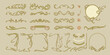 © Macrovector - Art nouveau element set collection with vintage decorative elements