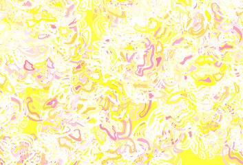 Wall Mural - light green, red vector template with chaotic shapes.