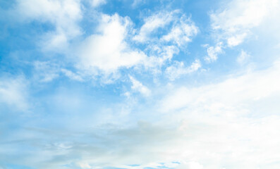 Background nature sky cloud blue paronama web cloudy summer winter season day, light beauty horizon spring brigth gradient calm abstract backdrop air nature view wallpaper landscape environment.