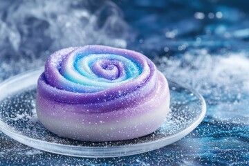 Wall Mural - Whimsical galaxy-inspired dessert