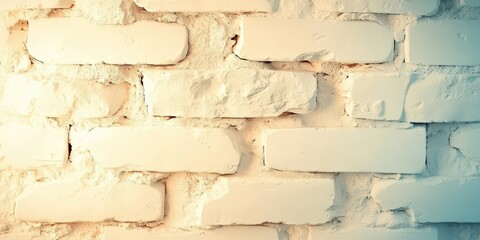 Wall Mural - White Brick Wall Texture