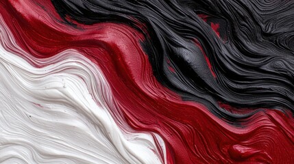 Sticker - abstract fluid paint art background