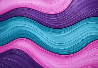 Poster - Vibrant abstract wavy background