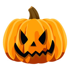 Sticker - Png Jack O'Lantern pumpkin sticker, transparent background