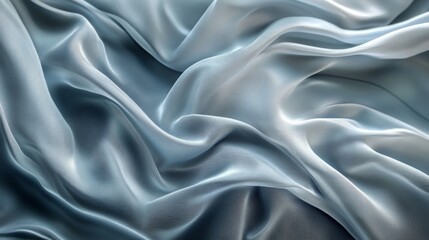 Graceful flowing fabric with a silky texture, creating an elegant and soft background.