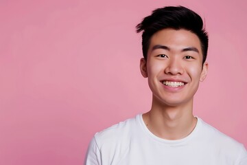 Wall Mural - Portrait of a Smiling Young Man