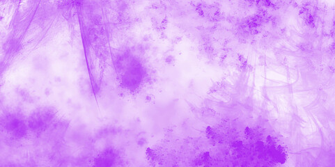 Wall Mural - Abstract brush stroke tie dye pattern abstract background, digital paint. purple aquarelle painted realistic fog or mist smoky textured canvas design.  