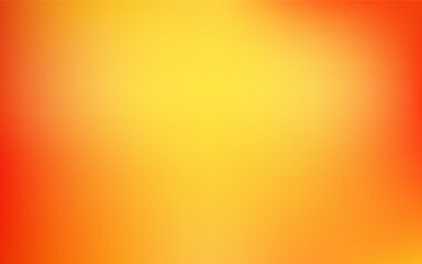 Wall Mural - light orange vector gradient blur layout.