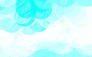 Wall Mural - light green vector pattern with random forms.