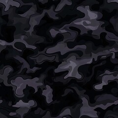 Sticker - Stylish Dark Camouflage Pattern for Unique Designs