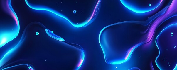 Wall Mural - a three-dimensional illustration of an abstract molecule. research in molecular chemistry. a crystal