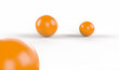 © MarvGraphics - Orange 3d Balls with Shadow