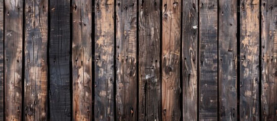 Leinwandbilder - Wood texture background with copy space image