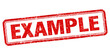 © Roblox - rubber stamp, Example, red-rubber, transparent background, AI generated
