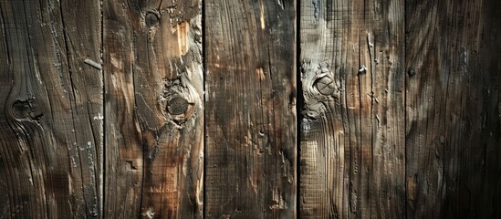 Aufkleber - Wood background with an aged texture showcasing natural patterns perfect for a copy space image