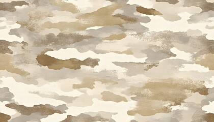 desert camo pattern with shades of tan, beige, and brown, reminiscent of arid terrain and sand dunes.