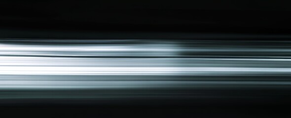 Leinwandbilder - Motion blur effect in the dark with abstract light trails