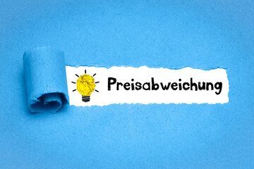 Poster - Preisabweichung	